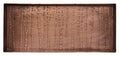 HF by LT Birch Forest Pattern Metal Boot Storage Tray, 30 x 13 inches, Antique Copper Finish - color: Birch Forest Pattern, Antique Copper Finish