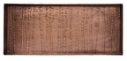 HF by LT Birch Forest Pattern Metal Boot Storage Tray, 30 x 13 inches, Antique Copper Finish - color: Birch Forest Pattern, Antique Copper Finish