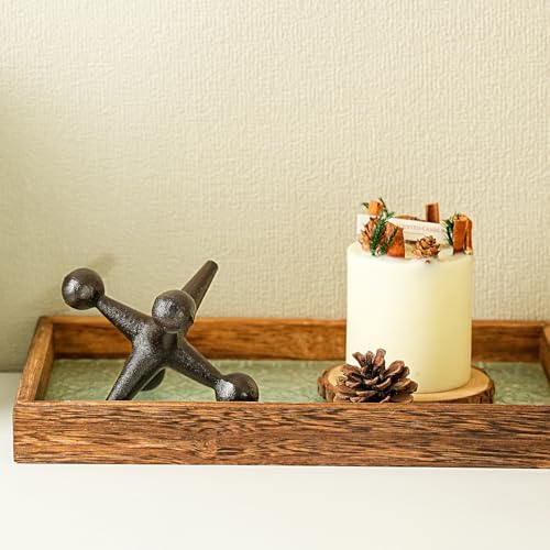 Sungmor Cast Iron Decorative Jack Statue, Home Office Accent Figurine, Antique Brown Jack Sculpture for Bookcase or Table Decoration, Creative Bookends, Paperweight, Door Stop - color: Jack Statue
