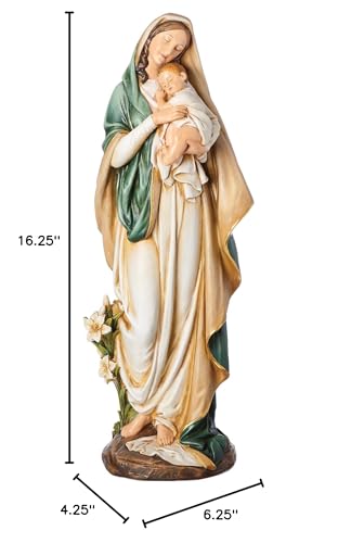 Joseph's Studio by Roman - 16.25" H Madonna and Child Figure, Renaissance Collection, Religious Gift, Home Decor