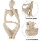 STOBAZA Abstract Thinker Statue Minimalist Figurine for and Office Decor Aesthetic Desktop Ornament Lightweight and Easy to Clean Abstract Sculpture for Unique Style