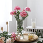 Set of 16 Pcs Glass Cylinder Vases for Centerpieces with 24 Pcs White Floating Candles for Centerpieces Glass Candle Holder for Table Shelf Wedding Party Home Decor (4"+6"+8"+10") - size: 16 SET
