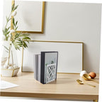 Angoily 2pcs Abstract Tree Style Bookends Non-Skid Page Holders for Reading Chic Book Organizer Creative Design for Home Office and School Storage
