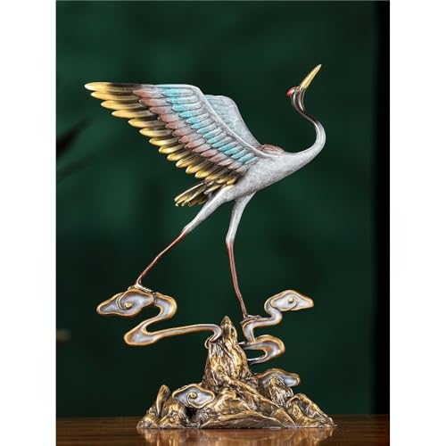 Statue Decorations Interior Decoration Ornaments Light Luxury Copper Home Living Room Entrance Crafts Home Decor Object