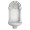 Design Toscano Classical European Style Wall Niche Display Shelf, Medium, 21 Inches Tall, Cast Stone Resin, Antique Stone - size: Medium, 21 Inch
