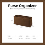 DGAZ Silk Purse Organizer Insert For Hermes Geta bags，Silky Smooth Bag Organizer，Luxury Handbag & Tote Shaper(Gold) - color: Gold
