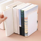 Book End L-Shaped Bookends Book Holders Shelf Bookends Support Rack Book Stoppers Decorative Bookends for Office