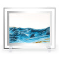 Coitak Moving Sand Art Picture, Dynamic Sand Picture, Desktop Sand Art for Home Decor and Office (7”x9) (9x7inch) - size: 9x7inch