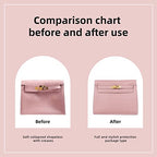 DGAZ Silk Purse Organizer Insert For Hermes Kelly Danse 22 bag，Silky Smooth Bag Organizer，Luxury Handbag & Tote Shaper（Pink，22） - color: Pink