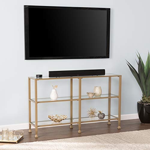 SEI Furniture Jaymes Narrow Metal Console Sofa Table, Multicolor (AMZ1775MC)