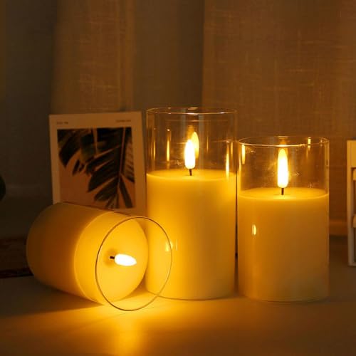 Hurricane Candle Holder,Open Ended Glass Candleholder Multiple Size Choices,Clear Cylinder Glass Candle Holder for Wedding Centerpieces(6 PCS,3 PCS H:6" D:4",3PCS H:5.5" D:3.3") - size: 3 PCS H:6" D:4",3PCS H:5.5" D:3.3"