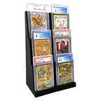 EnderToys Graded Card Slab 3-Tier Stadium Displays (2 Pack), Compatible with PSA, Beckett, and CGC - Trading Card Holder - Card Stand - Sports Card Display - size: 3-Tier