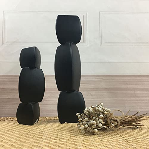 Nordic Ceramic Vase Abstract Root Geometric Shaped Flower