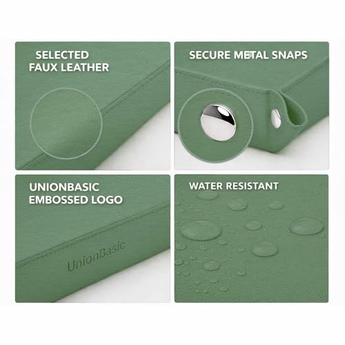 UnionBasic Medium Valet Tray, Jewelry Tray for Rings Earrings, Entryway Catchall Caddy for Coins Keys Change, Nightstand Bedside Valet Holder, Trays for Electronic Gadgets, Malachite Green Plus - color: Malachite Green, size: 9.5" x 7.9" x 2"