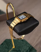 LYS&LYX Watch stand watch display stand watch holder watch Handcrafted watch holder (Green/Glod/Black) - color: green/glod/black
