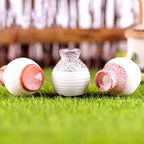 6Pcs Mini Bud Vases - Tiny Resin Flower Vases, Micro Landscape DIY Decor, Moss Succulent Ornaments, Fairy Garden Accessories, Home Tabletop Decoration, Gift for Plant Lovers