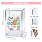 But Did You Document It Acrylic Cosmetic Pencil Pen Holder Cup, Funny Office Decor Office Desk Organizer Accessories, Funny Sarcastic Work Gifts for Women Girl Boss Coworker Sister HR Students - style: Document It