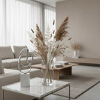 Modern Day Accents 4109 Lazo Abstract Sculpture on Marble, Silver and White Large Decorative Sculpture, Home Decor, Office or Room Decor, Tabletop, 17.5" H