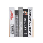 Pandapark Wood Bookends,Non-Skid Bookend for Shelves,Heavy Duty Bookends,Book Stand for Books/CDs,1 Pair - color: Beech-a Plus