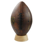 HillSpring Wood Display Stand for Basketball Football Volleyball Soccer Ball , Crystal Ball Stand Holder