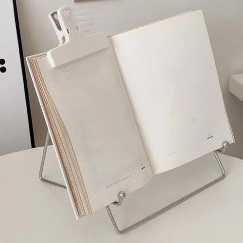 Minimalist Tablet Stand Desktop Sturdy Stainless Steel Tablet Holder for Desk Tabletop Mount Office Home Decor Display Stand