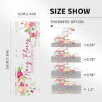 Personalized Desk Name Plate - Custom Gifts for Professionals & Employees - color: Flower 1