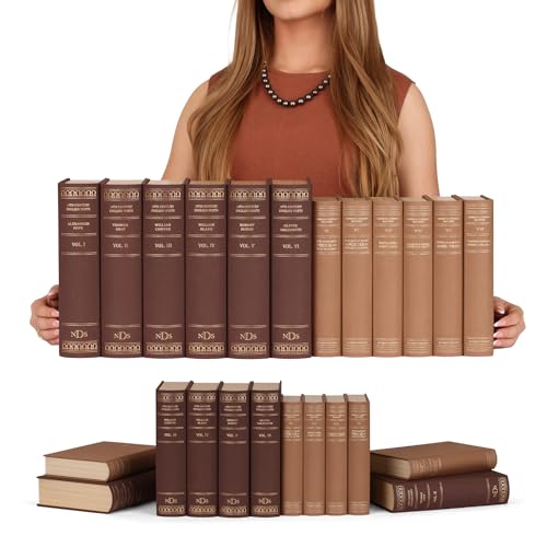 Oversized Set of 12 Faux Vintage Books with Hidden Storage, Library Decor, Fake Old Fashion Books, Old Money Aesthetic, Library Bookshelf Accessories