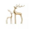 Statue Decorations Modern Luxury Copper Deer Ornament Living Room Coffee Table Entrance Hotel Soft Decorations Home Decor Object, WANGJIANJUN2023