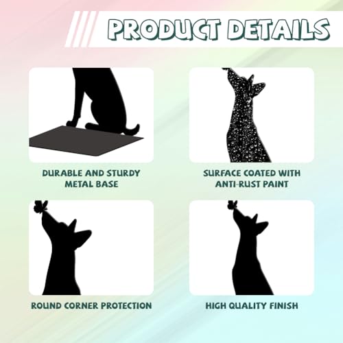 Peacoblue Metal Bookends for Shelves, Modern Decorative Heavy Duty Study Book Ends Stoppers for Office, Desk, Shelf, Room 5.3"x4.3"x7.9" Cast Iron Simple Tall Bookends 1 Pair (Cat and Dog) - style: Cat and Dog