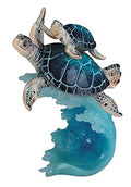 StealStreet SS-G-90141 8.75" Sea Turtle Swimming with Baby - Collectible Figurine Statue