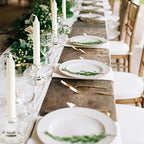 Low Glass Taper Candle Holders fit Candle Base Diameter 5/6-7/8 inch- Wedding Table Centerpiece Short Clear Candlestick Holders - Set of 6 - color: Clear