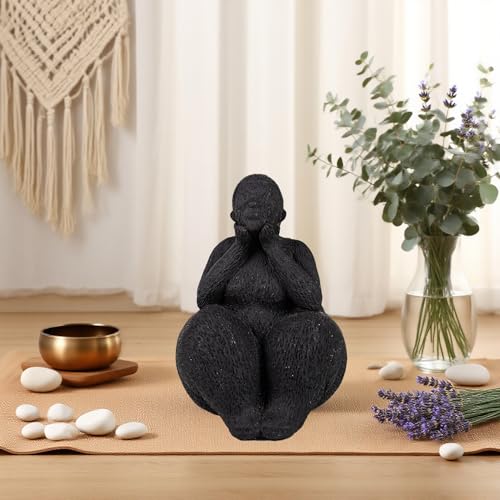Contemporary Yoga Sculpture - Premium Resin Art Figure for High-End Display Spaces & Meditation Rooms