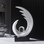 AWNR Abstract Art Sculptures Home Decor,Statue Decoration for Living Room,Dining Table,Coffee Table,Shelves,TV Stand