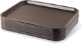 New Star Foodservice Fast Food Tray, Set of 12 (Brown, 14 by 18-Inch) - color: Brown, size: 14 by 18-Inch