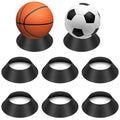 6 pcs Ball Display Stand – Durable Memorabilia Sports Ball Stand Holder for Basketball, pedestal, Soccer, Football, Volleyball Storage Rack