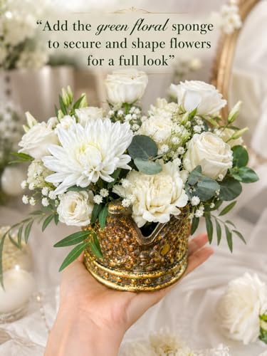 Luxury Crown Glass Candle Holder - Gold Votive Holder for Candles, Jewelry, Floral or Vanity Decor - Elegant Gift for Women