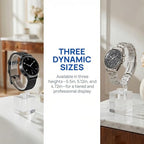 Watch Display Stand C Shape Single Watch Bracelet Display Rack Wrist Watch Display Holder Riser Fine Exhibition Store Trade Show for Jewelry Display Home Decor Retail Use