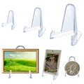 36 Packs(3 SIzes) Acrylic Easel Stands Display Stands/Plate Stands Coin Display Easel Holder for Air-Tite Coins Pocket Watches Capsules Challenge Medals Casino Chips , Photo Display,Baseball Sports - size: 36 PCS / 3 Sizes