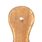 Creative Co-Op Small Wood Pedestal with Handle - color: Natural, size: Square, style: Rectangle