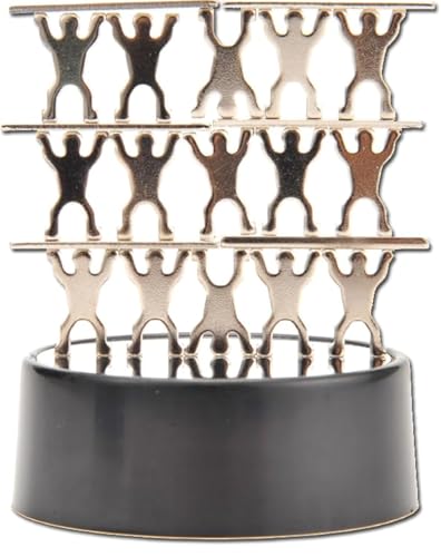 PowerTRC Magnetic Desktop Sculpture (Acrobats) | Mini Magnetic Art Decoration for Desktop | Fun Stress Relief Office Gift - size: 1 Set