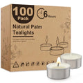 Ashlux Tea Lights Candles 100 Pack 6 Hours, Tea-6H-100Pack - size: 100 Pack, style: 6 Hours