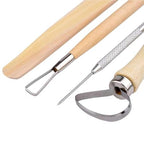 S & E TEACHER'S EDITION 19 Pcs Pottery Tools & Clay Sculpting Tools, Double Sided Ceramic Clay Carving Tool Set for Pottery Modeling Smoothing. - size: 19 PCS
