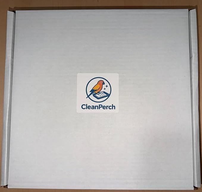 CleanPerch™ Bird Food Waste Catcher Tray with Suction Cups. Half Stadium Shape That attaches to Windows. Reduces Scatter, Easy-Clean, and Low-Profile (Black, 12" x 11.5" x 3.7") - color: Black, size: 12" x 11.5" x 3.7"
