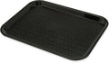 Carlisle FoodService Products CT101403 Cafe Standard Plastic Cafeteria/Fast Food Tray, NSF Certified, BPA Free, 14" Length x 10" Width, Black - color: Black