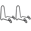 Artliving 2 Pack Display Stand Easel Iron Bowl Stands for Display Medium Deep Bowls, Platters and Deep Dishes - size: M (2 pack)