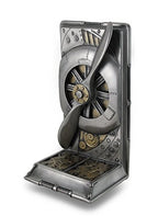 Veronese Design Steampunk Metallic Steel/Brass Finished Plane Propeller Single Bookend