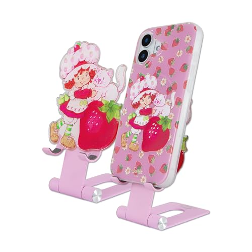 Sonix Character Phone Stand | Adjustable Cell Phone Holder, Desk Stand, Dock | Strawberry Shortcake Vintage - color: Strawberry Shortcake Vintage