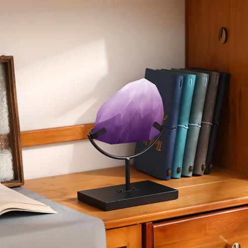 Marsui Large Rock Display Stand Slab Stands Crystal Holders Metal One Arm Two Prong Display Easel Holder for Plate Slab Slice Fossil Flat Minerals Crystals(5.91 x 3.74 x 5.31 Inches,Black) - size: 5.91 x 3.74 x 5.31 Inches