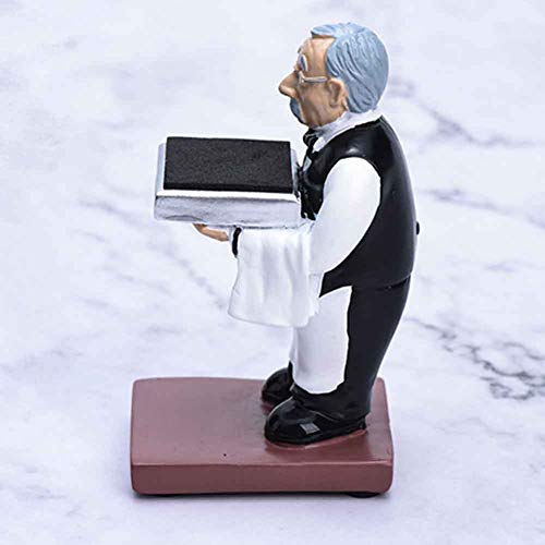 Cute Resin Watch Display Stand, Housekeeper/Astronaut Resin Figurine Jewelry Watch Organizer, Eyeglass Bracelet WristWatch Display Holder for Office Desktop Home Store Decoration(SIZE:Old Housekeeper) - size: Old Housekeeper