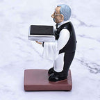 Cute Resin Watch Display Stand, Housekeeper/Astronaut Resin Figurine Jewelry Watch Organizer, Eyeglass Bracelet WristWatch Display Holder for Office Desktop Home Store Decoration(SIZE:Old Housekeeper) - size: Old Housekeeper